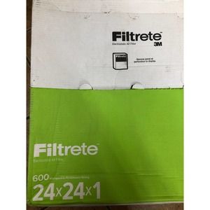 Filtrete 3M Electrostatic Air Filter 24X24X1 (6)
